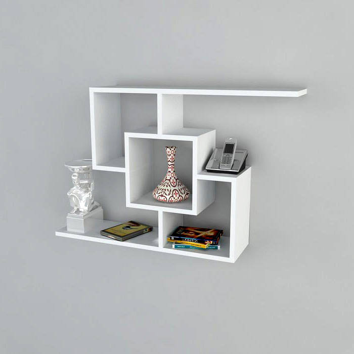 Étagères sur Le Mur, Étagères Murales Faites à La Main en Bois, Étagère Murale, Meubles de Salon, Dé