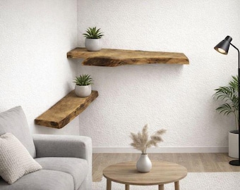 Vägghyllor Modern flytande hylla - Minimalistiska vardagsrumshyllor