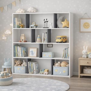 Minimalistisches Bücherregal Sleek Design für Ihre Home-Library