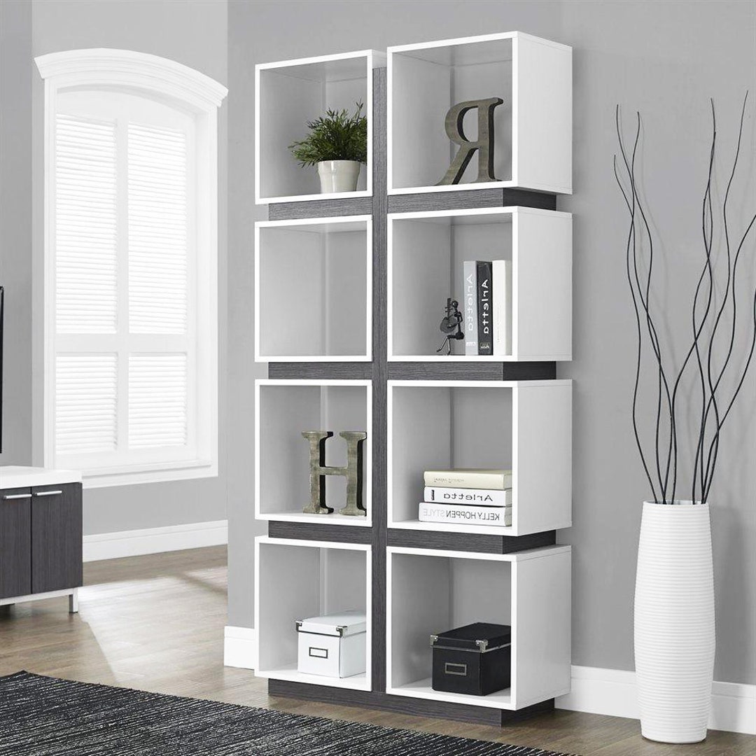 Square bookcase discount