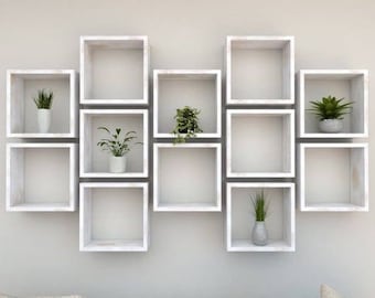 wall bookshelves,square shelves,floating wall shelves,floating wall shelf,living room furniture,modern wall shelves,cube shelves