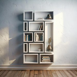 Wall bookshelf,Floating Bookcase,Book Shelf,Book Shelves,Floating Bookshelf,Floating Shelves,Shelves and Shelving Units,Wall Mounted Shelf