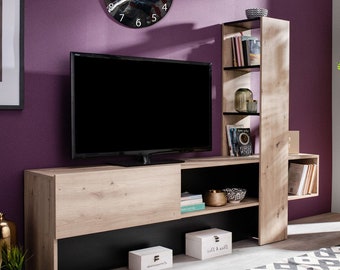 Tv stand-bookshelves, Tv cabinet ,bookshelf,bookcases,tv wall unit,shelves,entertainment center with bookcases