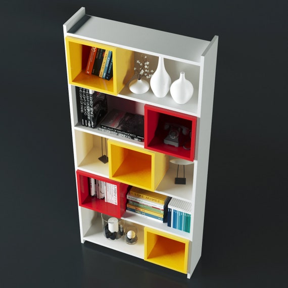 Geometric online cube bookcase