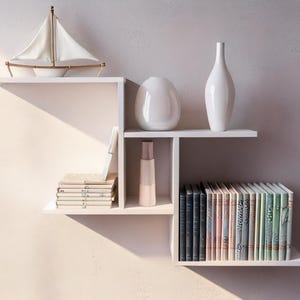 Handcrafted Wooden Wall Shelf Charm Wall Shelves for Your Home