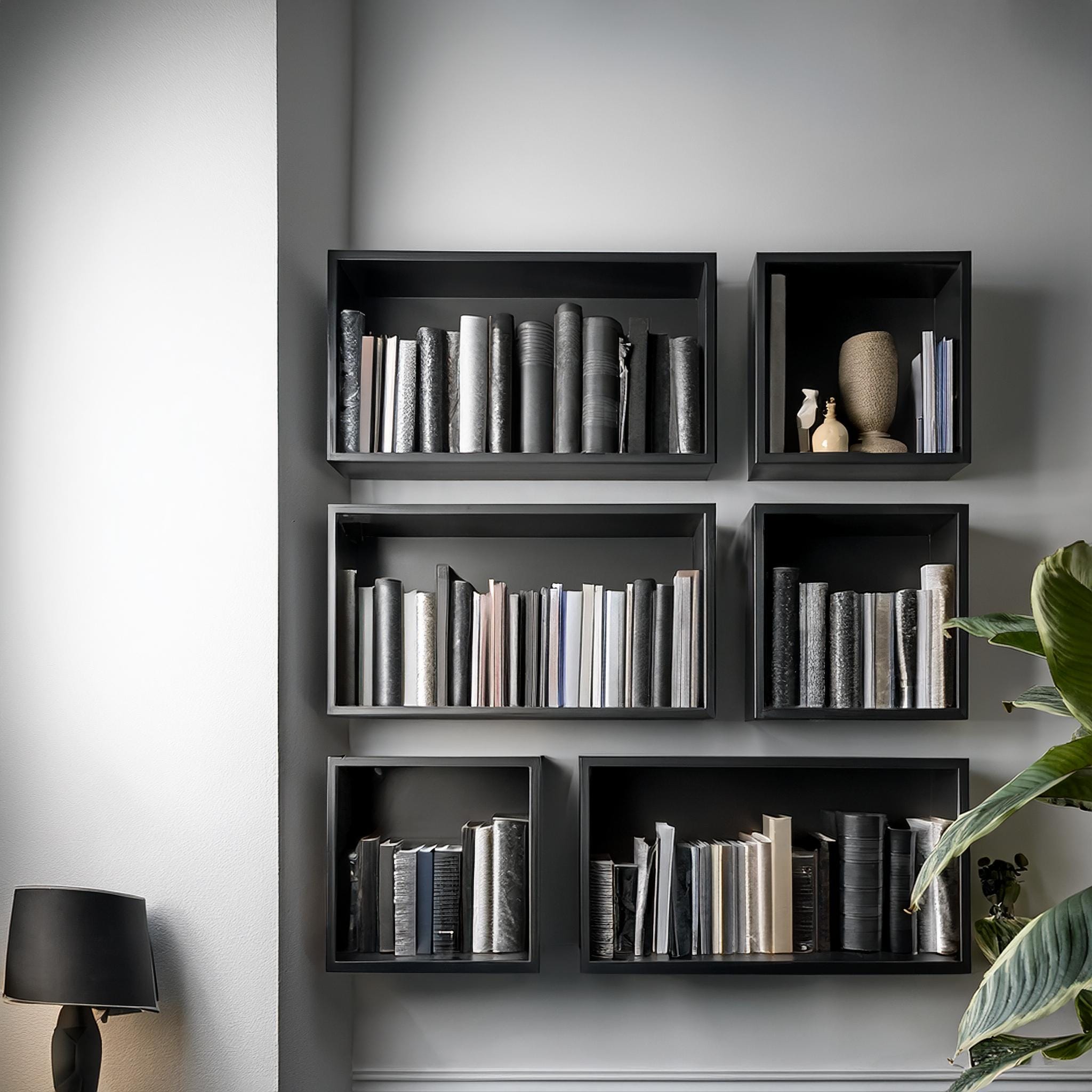 Modular Floating Bookshelves – Wall-mounted Bookcase, Custom Floating ...