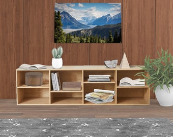 low Bookcase,Room Divider Bookshelves,Furniture Bookcase,Modern Low Bookshelves,Geometric Bookcase,Bookshelf For Living Room