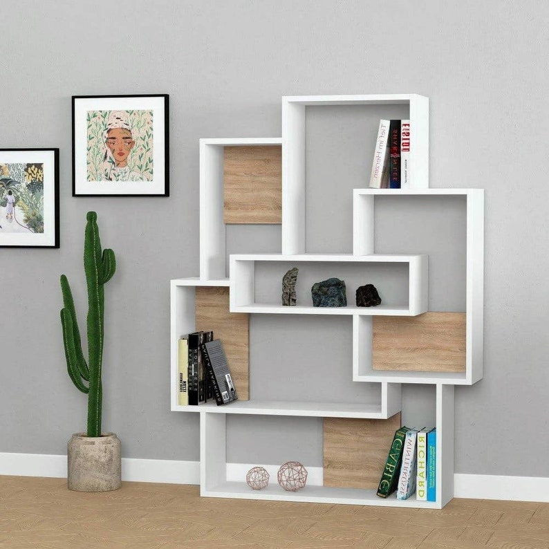 Geometrical Formed Bookcase