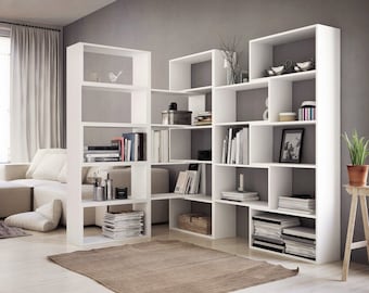 sliding bookcase ,room divider bookshelves,tall bookcase,modular bookcase,book shelves,geometric bookcase,bookshelf room divider,bookcase
