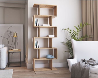 Modern Modular Bookshelf: Unique Handmade Modern Bookcase
