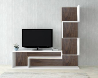 tv stand,media console,tv media console,entertainment center,console tv,entertainment center with bookcases