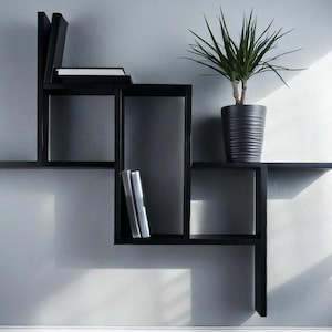 Floating wall shelves,living room shelves,wall shelf,custom shelves,wall bookcase,handmade shelves,hanging shelves,book shelves