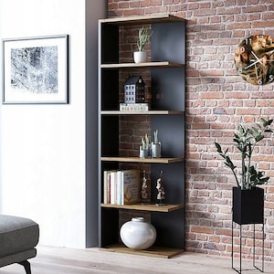 handmade furniture,modern bookshelf,geometric bookshelf,bookcase,bookshelf,bookshelves,Decorative Bookshelf,Side Bookshelf,book shelf