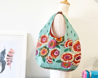 Round Bag Sewing Pattern – Digital PDF with Video Tutorial, Beginner-Friendly, Instant Download