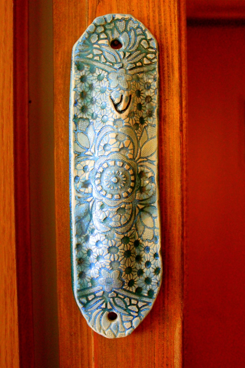 Mezuzah Case Judaica Art Jewish Housewarming Gift Jewish Etsy