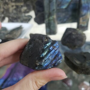 Dark High Quality Labradorite rough specimens