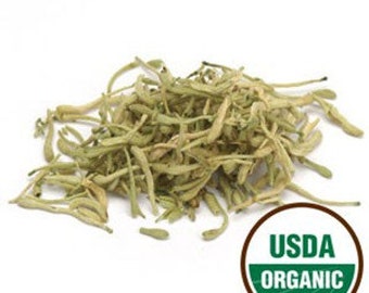Honeysuckle Flowers - By the Ounce - Organic - Lonicera japonica