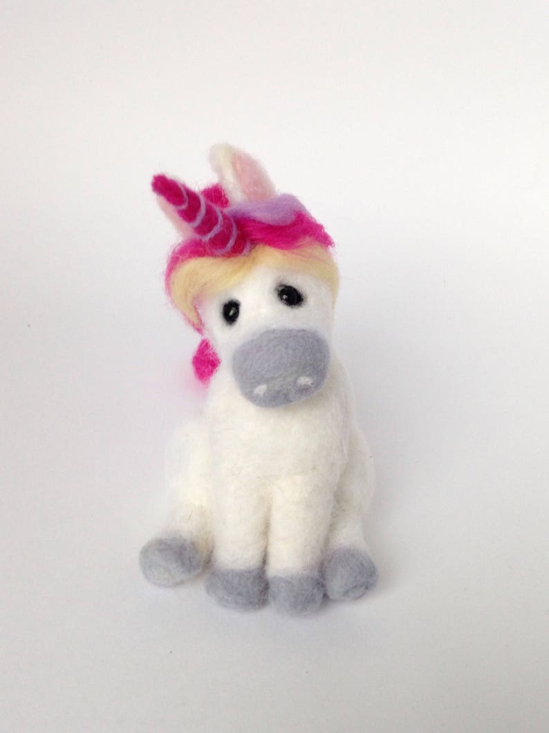 Needle Felted Unicorn felt unicorn Felted unicorn felted | Etsy