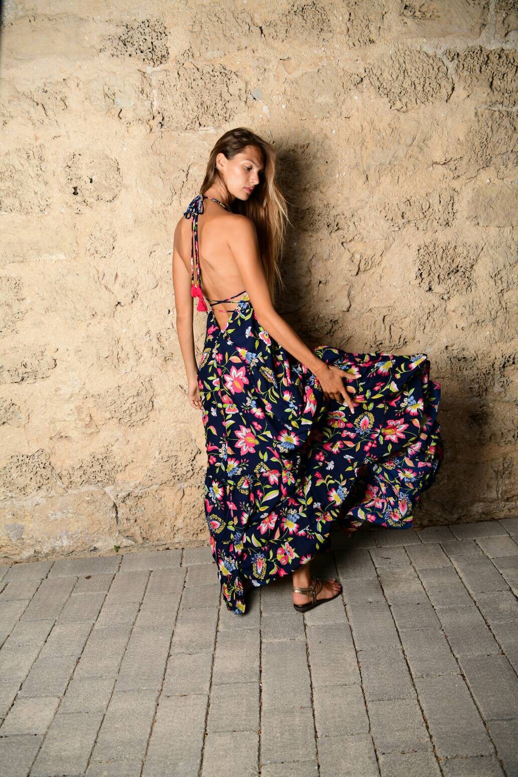 oaklynn's boho maxi dress