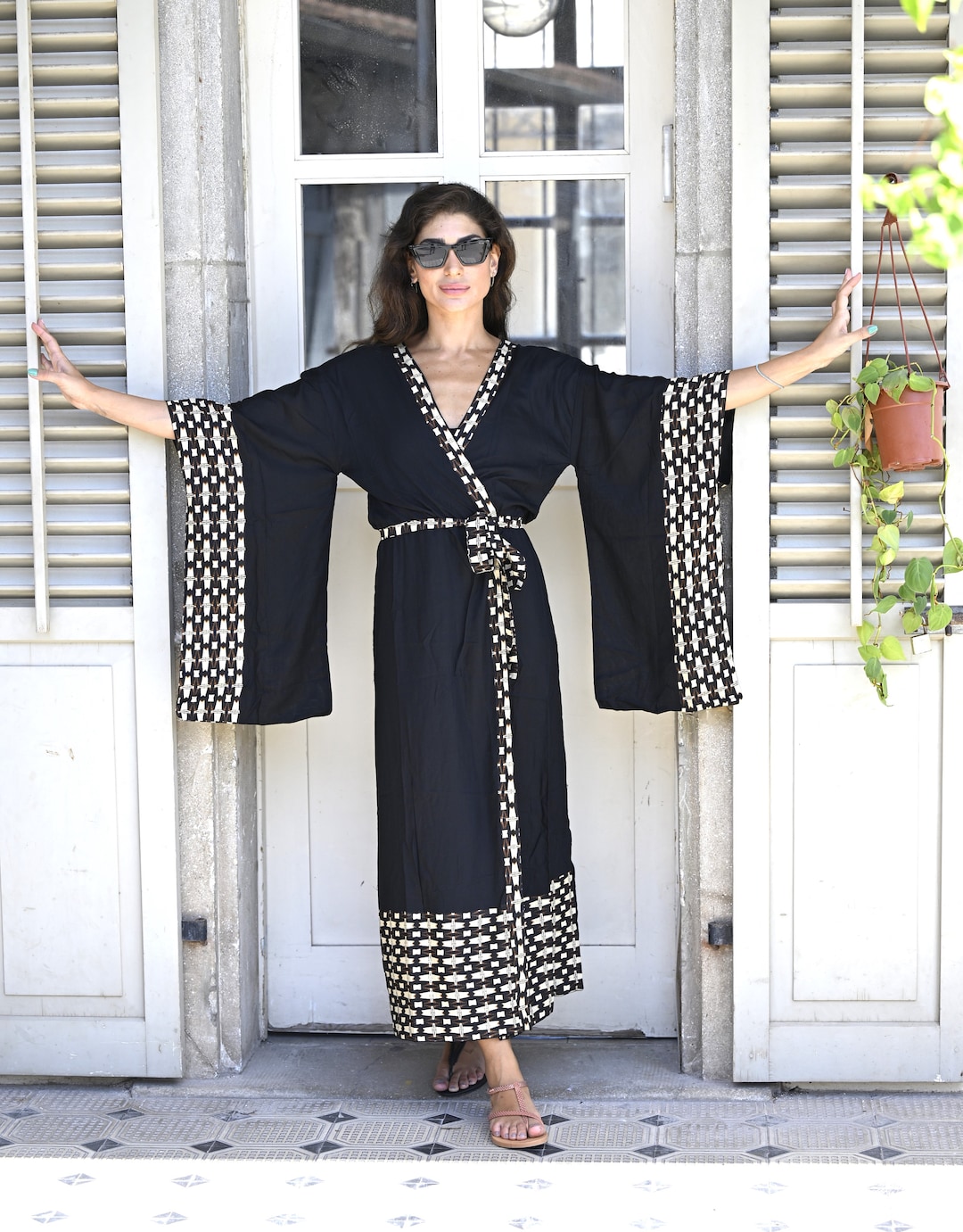 Hippie Festival Wear Short Kimono main image 0
