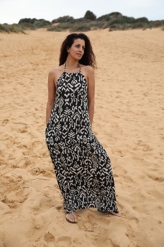 slim fit dress slacks Mira Halter Neck Mini Dress main image 0