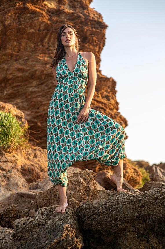 flowy jumpsuit dress MIKUTA