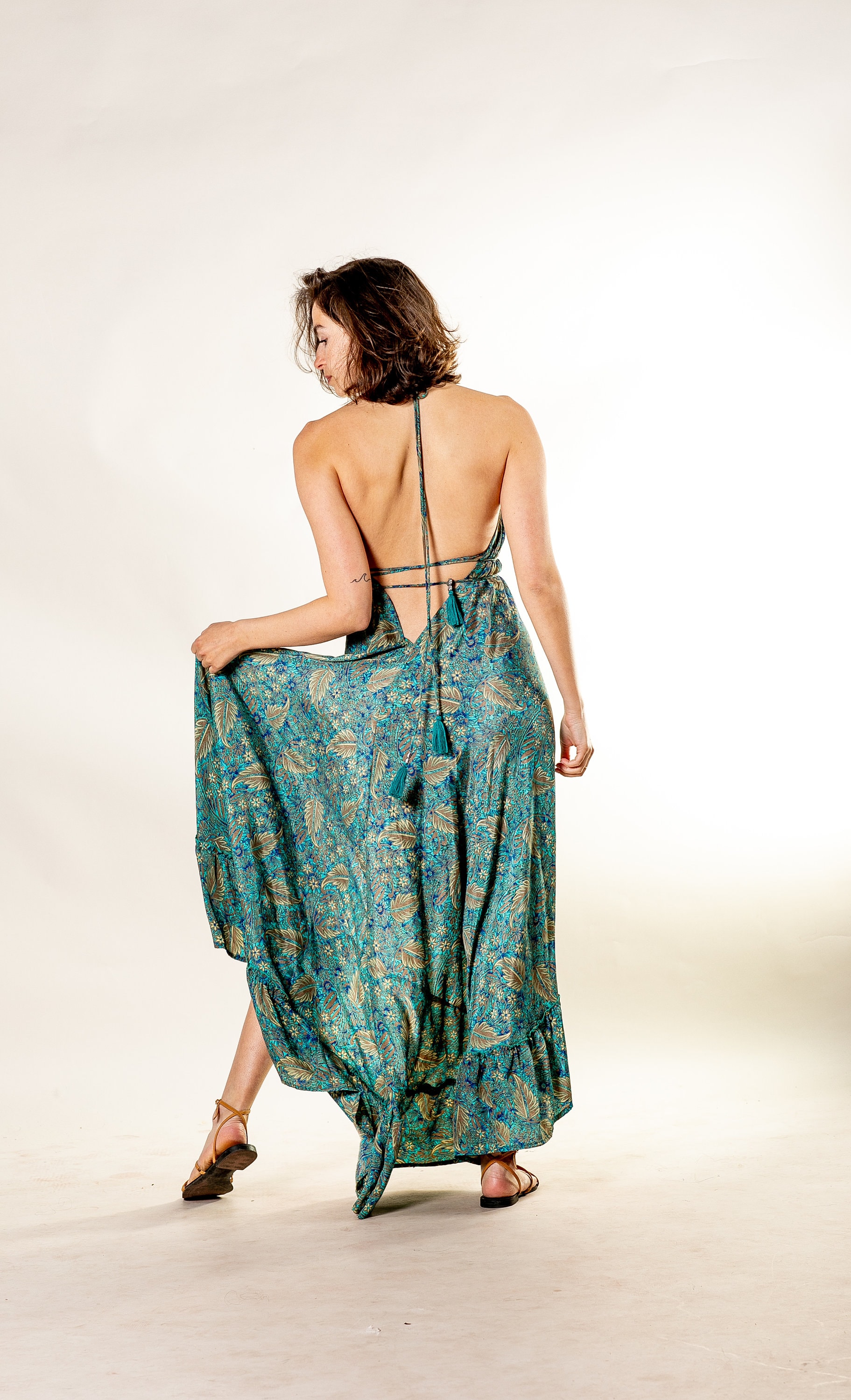 boho chic white dress black outfit How to Make a COLOR:Navy