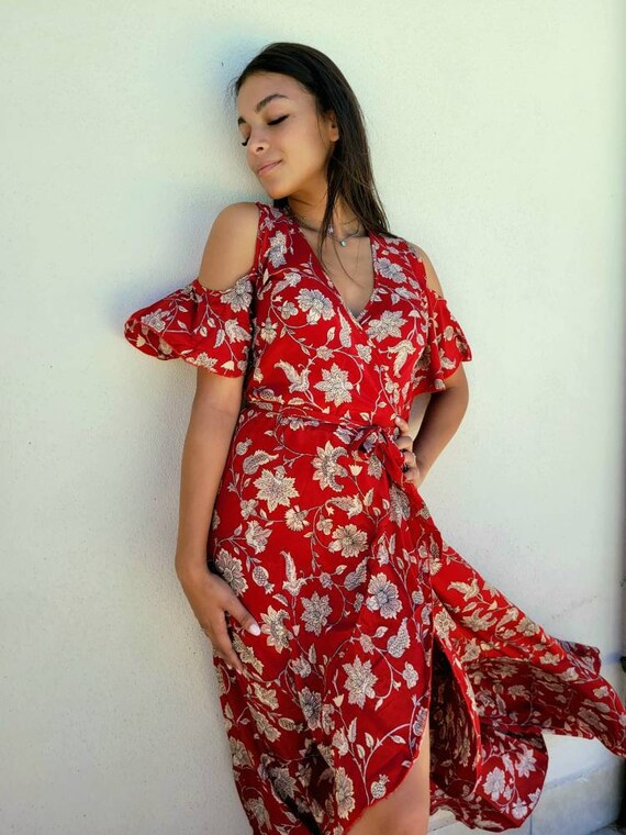off the shoulder strap wedding dress A-line Off-the-shoulder Thigh Split Satin Wedding Dress Cheap Bridal G –  SELINADRESS