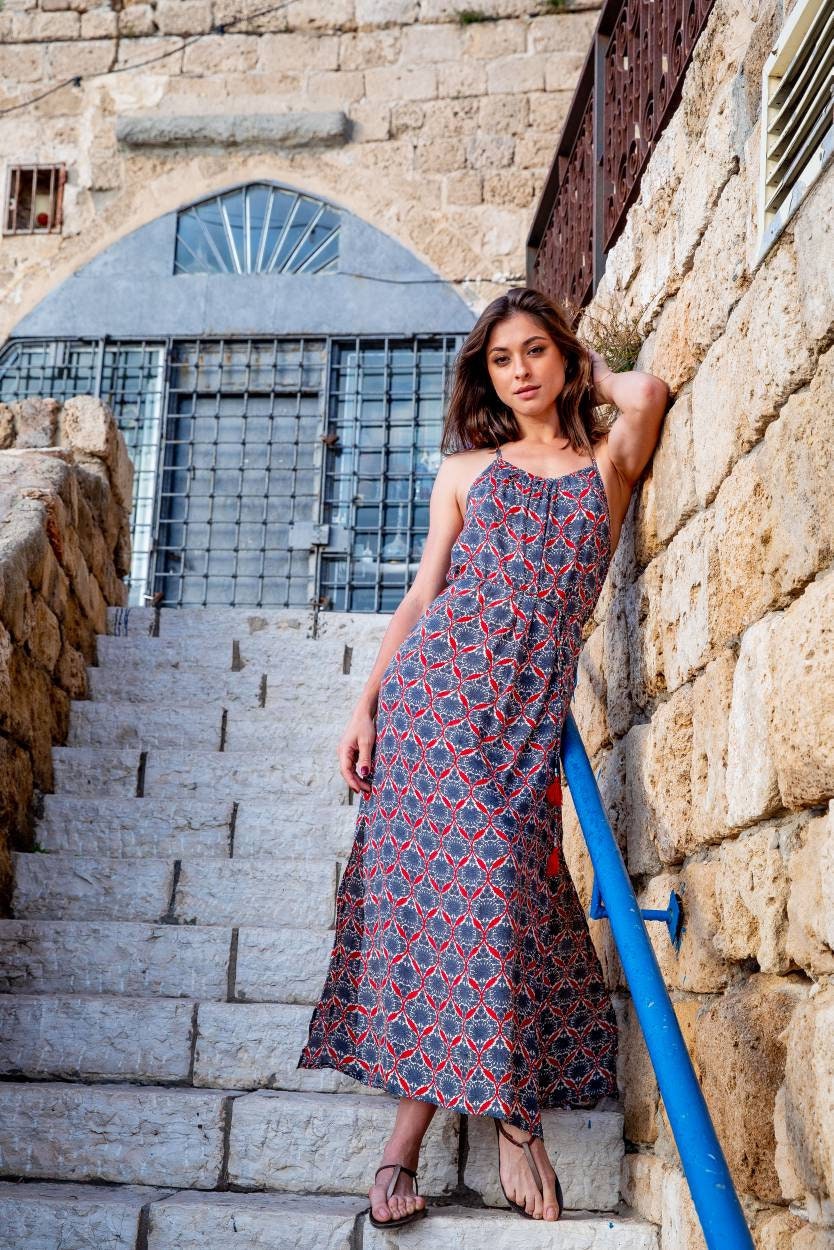 Bohemian Fashion Slit Dress