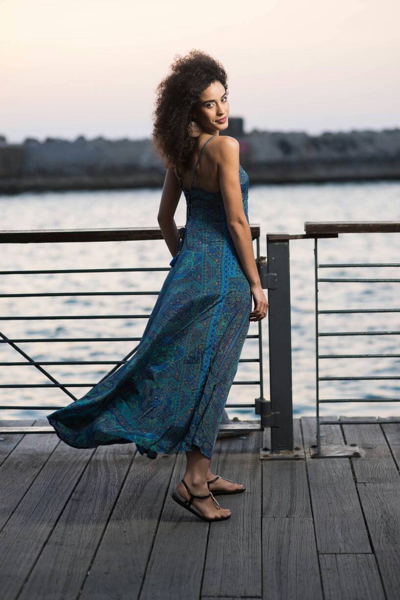 green womens dress Wedtrend Women Chiffon Dark Green Evening Dress A Line V Neck Floor Length  Mother Of The Bridal Dress With Half Sleeves – WEDTREND