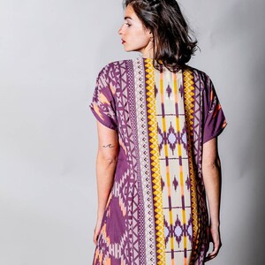 Long kaftan dress for woman | Maxi galabia dress | Boho long dress for woman with short sleeves | Loose Plus size |  Hippie, Festival