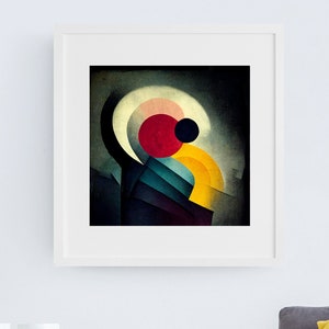 Abstracte ruimte scène digitale print, abstracte cosmos kunst, afdrukbare kunst aan de muur, home decor kunst aan de muur, woonkamer wall art print, moderne kunst