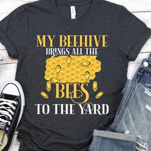 Funny Bee Shirt, Vintage Beekeeper Gift, Save The Bees, Honeybee, Bee Lover, Tank Top | V-neck | Long sleeve | Sweatshirt | Hoodie