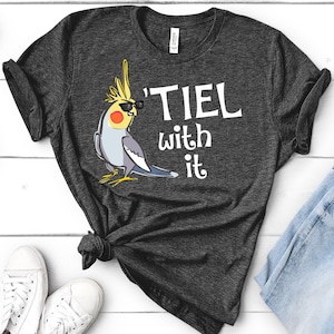 Cockatiel Shirt | Tank Top | V-neck | Long sleeve | Sweatshirt | Hoodie | Crop Top | Cool Bird Lover Gifts, Cute Cockatiel Gifts, Bird Owner