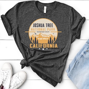 Joshua Tree National Park Shirt, California Camping & Hiking Souvenir Gift - Sweatshirt, Hoodie, Tank Top, V-neck, Long Sleeve, Kids, Baby