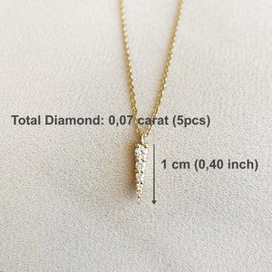 diamond spike pendant