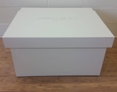 XL Jimmy Choo Giant Shoe box - holds 12no pairs of trainers, gift for him, birthday present, gift, present, handmade, personalised