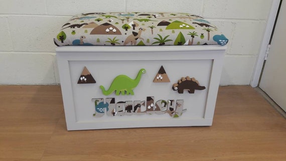 seated toy box