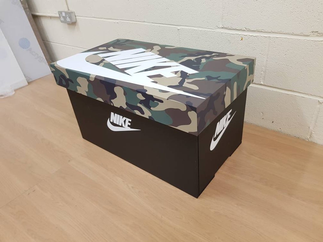 XL Trainer Shoe Nike Giant Box se adapta - Etsy España