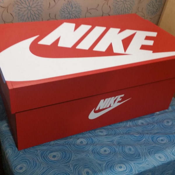 XL Trainer Shoe Storage Box, Giant Sneaker Box (fits 6-8no pairs of trainers), gift for him, birthday present, gift, present, storage