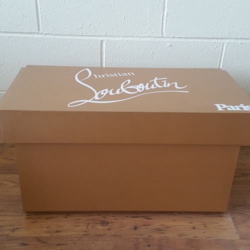 XL Giant Shoe Storage Box Christian Louboutin Giant Shoe Box Etsy UK
