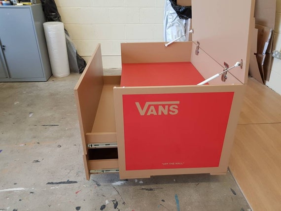 vans shoe storage box