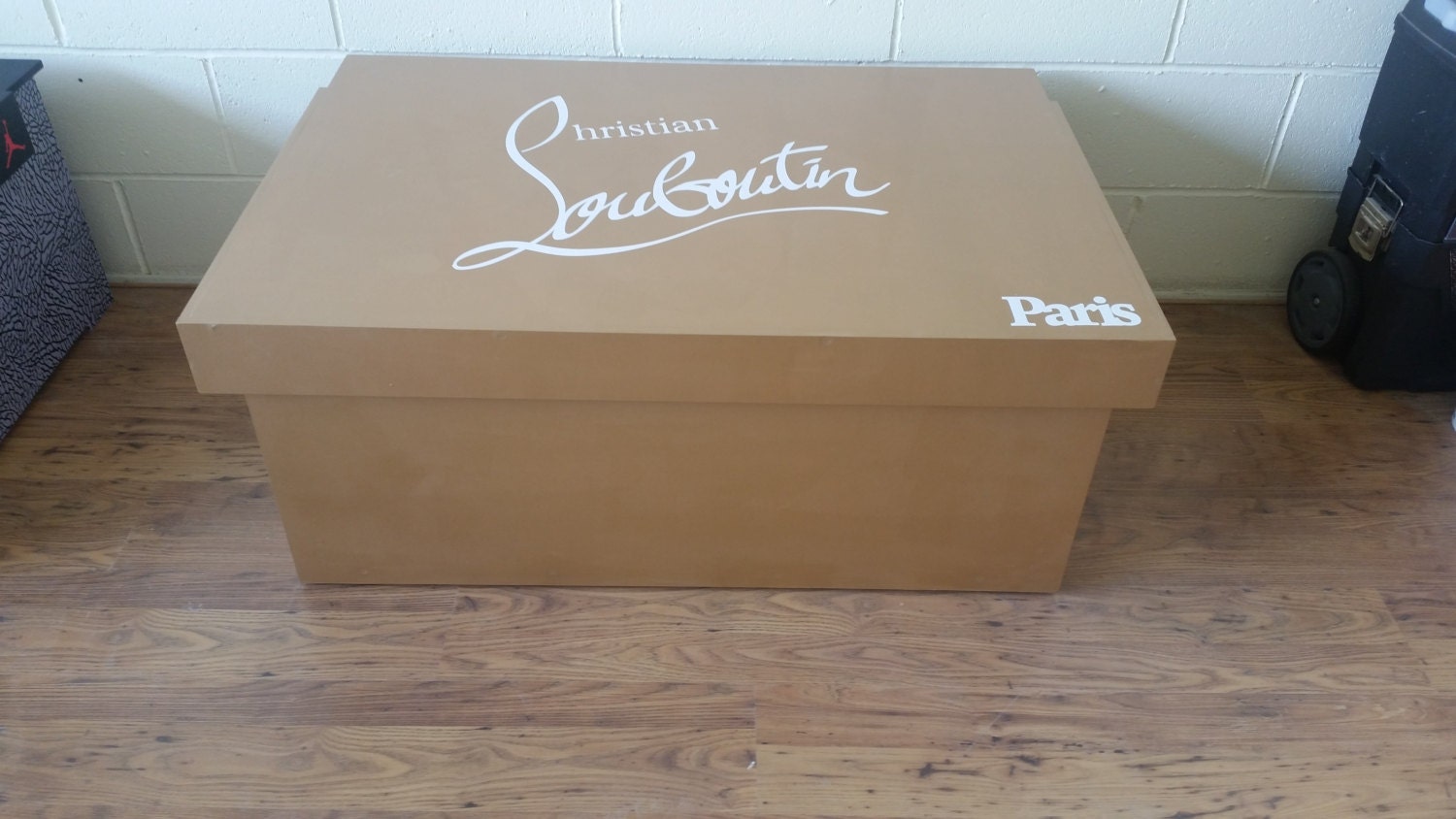 XL Giant Ladies Shoe Storage Box Christian Louboutin Gift Etsy UK