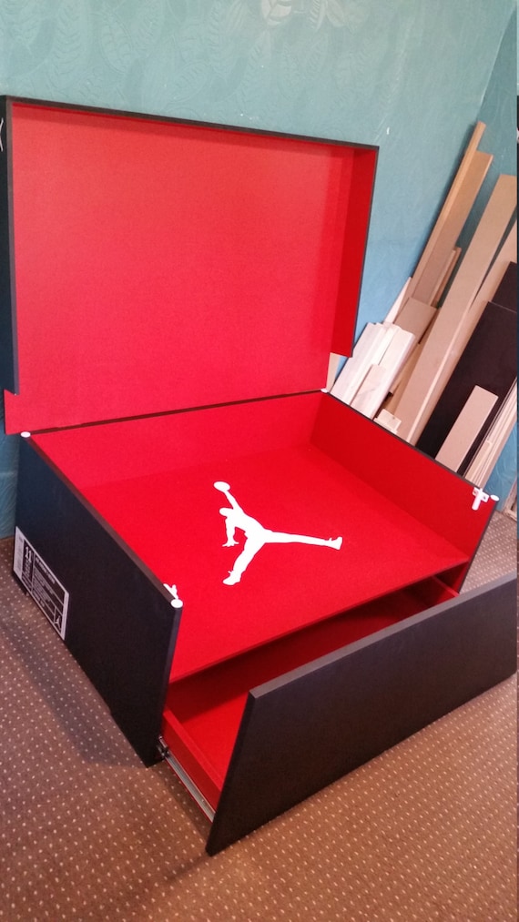 XL TRAINER / SNEAKER Shoe Storage Box Nike Air Jordan holds - Etsy