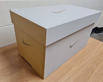 XL Trainer ShoeStorage Box, Giant Sneaker Box (fits 6-8no pairs of trainers), gift for him, birthday present, gift, present, storage