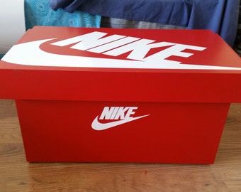XL Sneaker Schuhbox, Schuhbox, Riesen Sneaker Box (passend für 6-8o Schuhpaare), Geschenk für Ihn, Geburtstagsgeschenk, Geschenk, Aufbewahrung