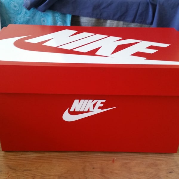 XL Trainer ShoeStorage Box, Giant Sneaker Box (fits 6-8no pairs of trainers), gift for him, birthday present, gift, present, storage