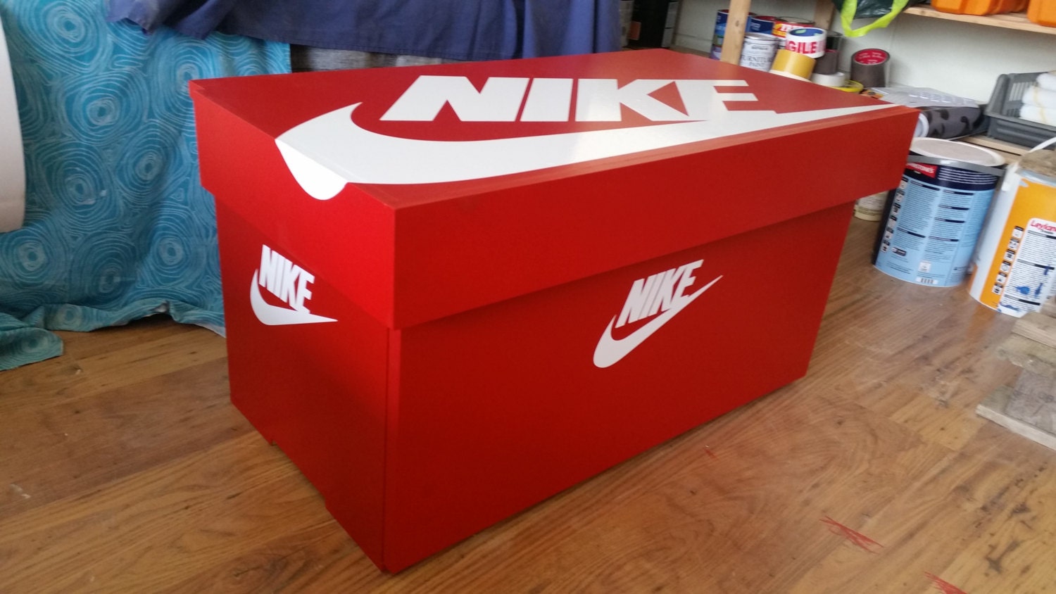 XL ShoeStorage Box Nike Giant Sneaker Box se adapta - Etsy España