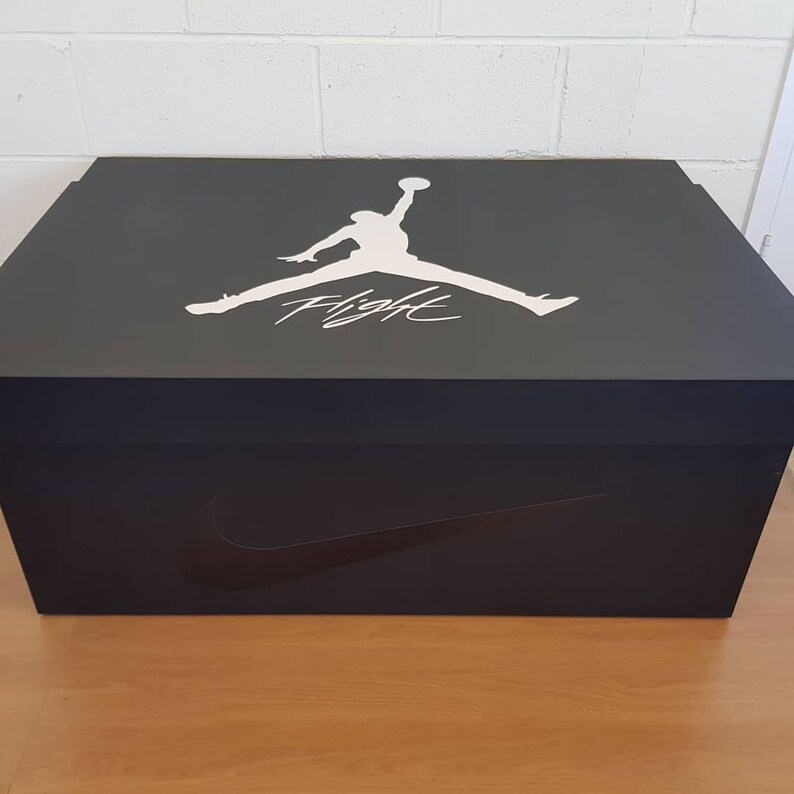 XL TRAINER / SNEAKER Giant Shoe Storage Box Nike Air Jordan - Etsy