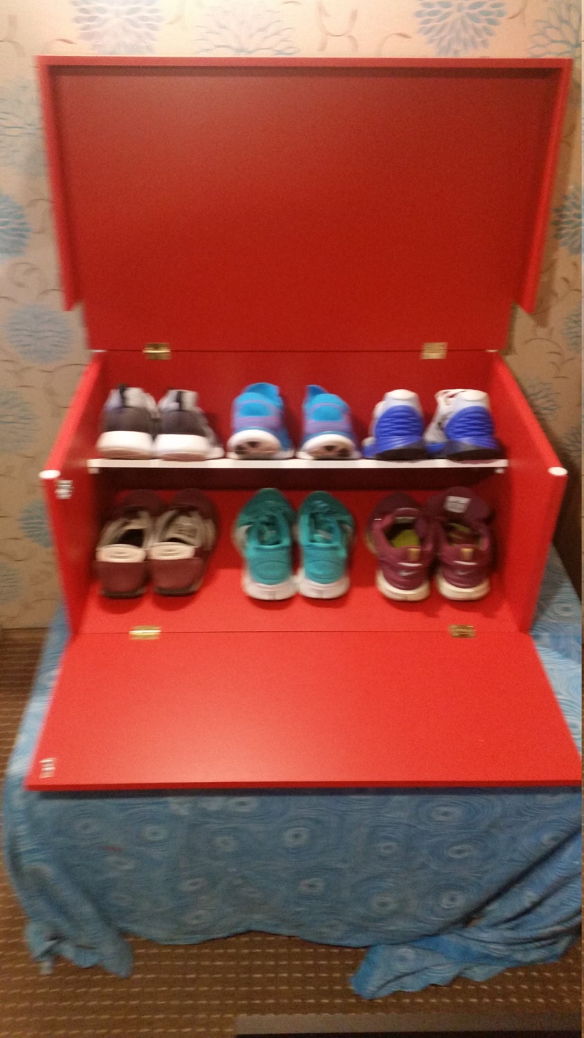 Nike shoe 2024 box cabinet